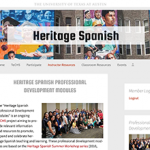 Heritage Spanish Professional Development Modules