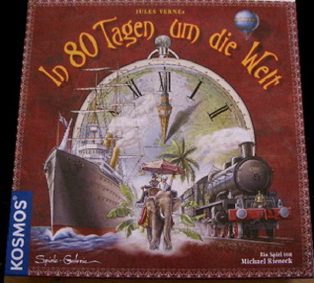 Brettspiel - In 80 Tagen um die Welt