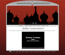 Rockin Russian website screenshot