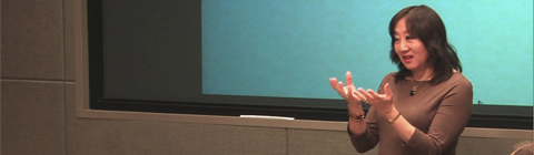 Dale Koike teaches the Speaking Module